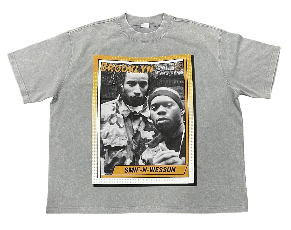 Smif-N-Wessun x Infinite Heart Light Gray Tee